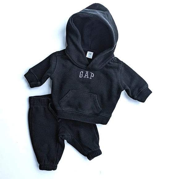 Baby GAP & NIKE Infant/NB 2PC Sweat Pant Sets Bundle - Picture 2 of 10